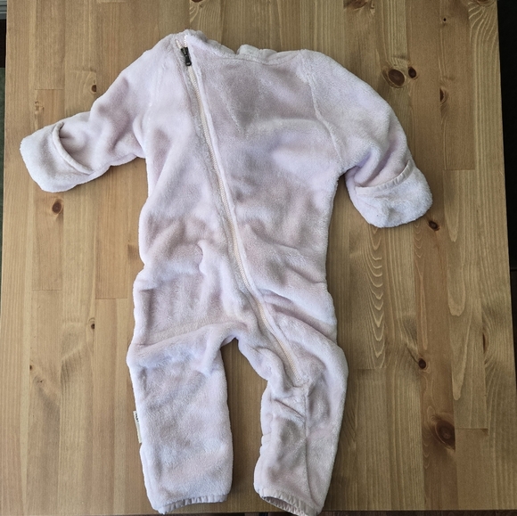 UGG 12-18 Mo Pink Sleeping Cuddling Onesie